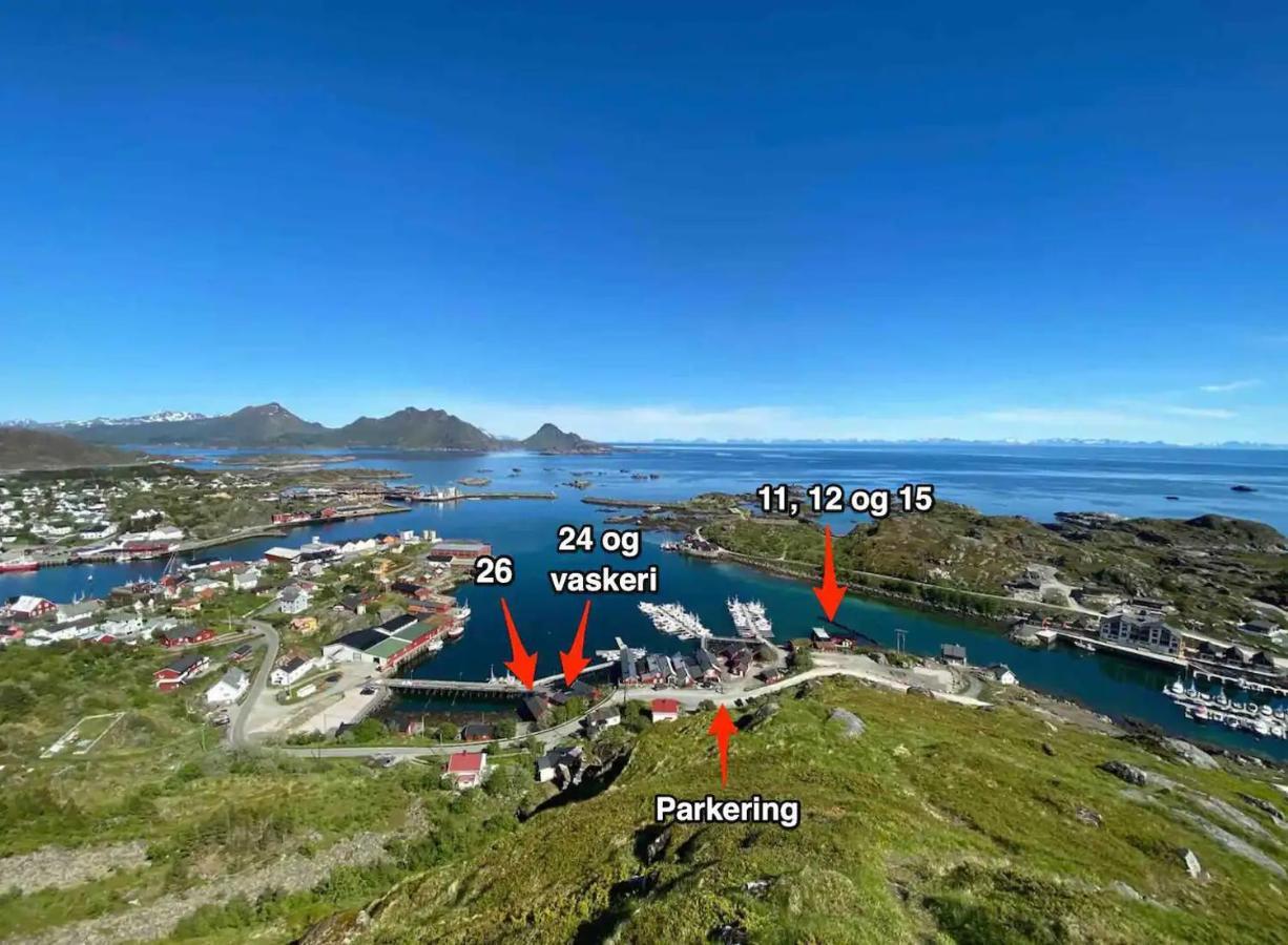 Real Fisherman'S Cabins In Ballstad, Lofoten Buitenkant foto
