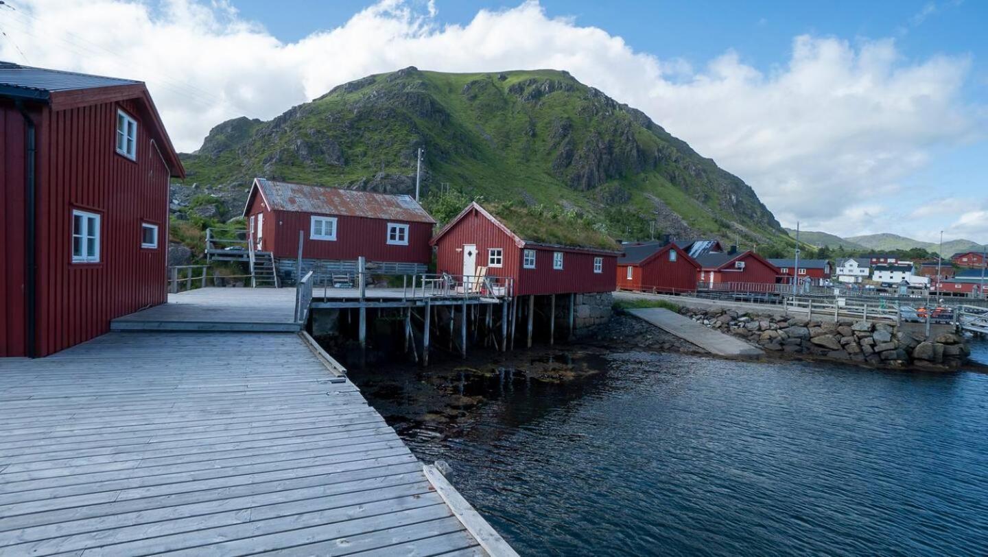 Real Fisherman'S Cabins In Ballstad, Lofoten Buitenkant foto